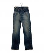 TCB jeansティーシービー ジーンズ）の古着「ボタンフライデニムパンツ」｜インディゴ