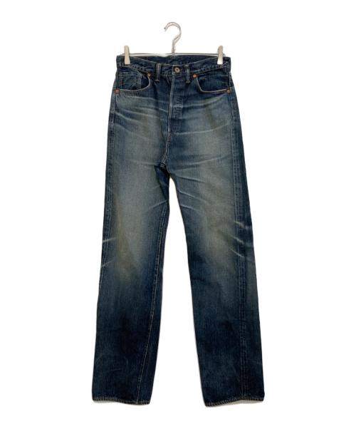 TCB jeans（ティーシービー ジーンズ）TCB jeans (ティーシービー ジーンズ) ボタンフライデニムパンツ インディゴ サイズ:33の古着・服飾アイテム