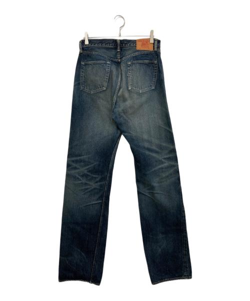 TCB jeans（ティーシービー ジーンズ）TCB jeans (ティーシービー ジーンズ) ボタンフライデニムパンツ インディゴ サイズ:33の古着・服飾アイテム