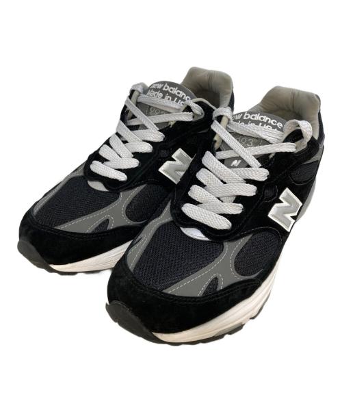 NEW BALANCE（ニューバランス）NEW BALANCE (ニューバランス) ローカットスニーカー MR993BK ブラック サイズ:27の古着・服飾アイテム