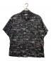 Schott（ショット）の古着「総柄シャツ　782-3123022」｜ブラック