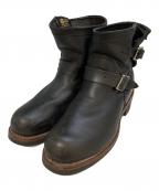 CHIPPEWAチペワ）の古着「STEEL TOE ENGINEER　1901M10」｜ブラック