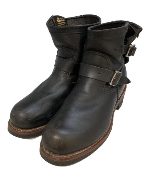 CHIPPEWA（チペワ）CHIPPEWA (チペワ) STEEL TOE ENGINEER　1901M10 ブラック サイズ:26の古着・服飾アイテム