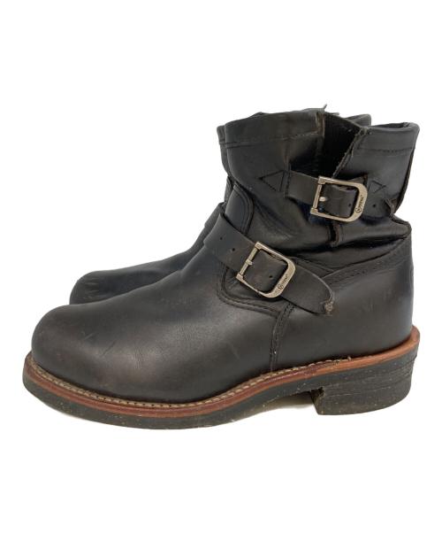 CHIPPEWA（チペワ）CHIPPEWA (チペワ) STEEL TOE ENGINEER　1901M10 ブラック サイズ:26の古着・服飾アイテム