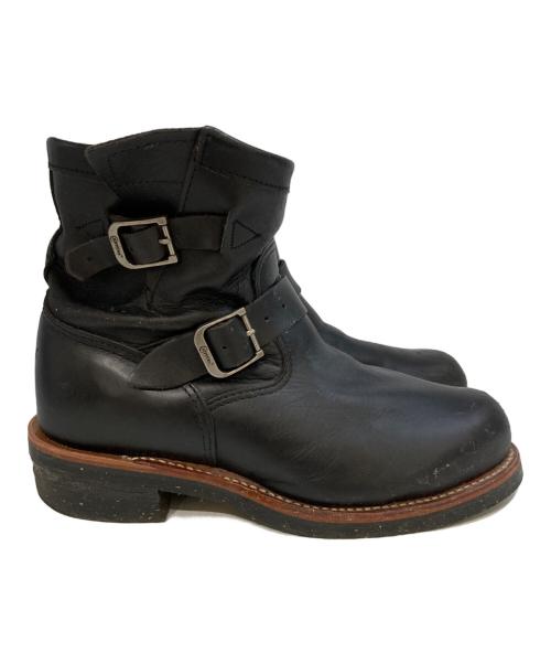 CHIPPEWA（チペワ）CHIPPEWA (チペワ) STEEL TOE ENGINEER　1901M10 ブラック サイズ:26の古着・服飾アイテム