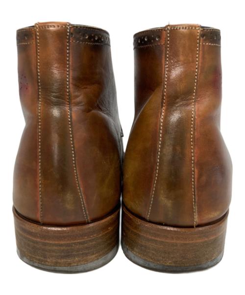 harriss（ハリス）harriss (ハリス) VISARUNO (ビサルノ) チャッカーブーツ ブラウン サイズ:39の古着・服飾アイテム