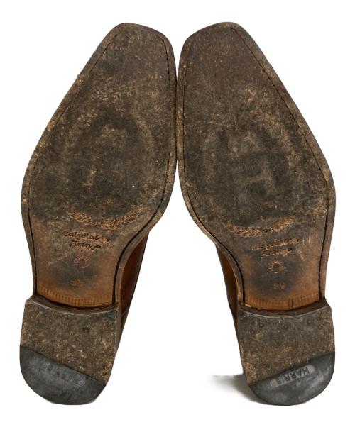 harriss（ハリス）harriss (ハリス) VISARUNO (ビサルノ) チャッカーブーツ ブラウン サイズ:39の古着・服飾アイテム