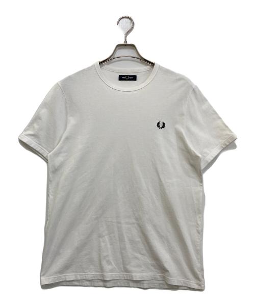 FRED PERRY（フレッドペリー）FRED PERRY (フレッドペリー) Ringer T-Shirt　M3519/100 ホワイト サイズ:Lの古着・服飾アイテム