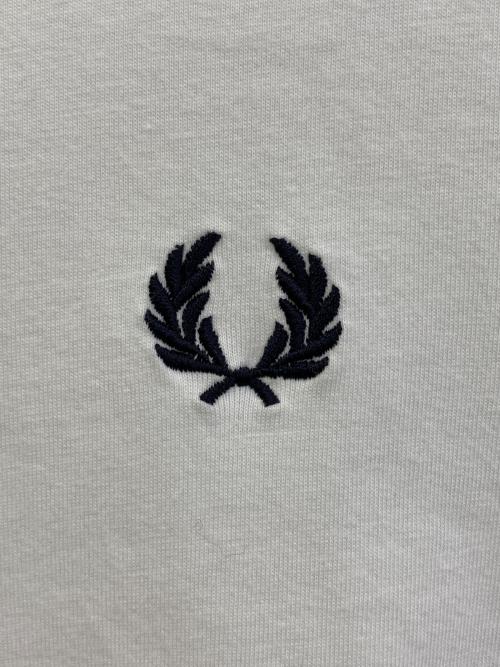 FRED PERRY（フレッドペリー）FRED PERRY (フレッドペリー) Ringer T-Shirt　M3519/100 ホワイト サイズ:Lの古着・服飾アイテム