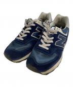 NEW BALANCEニューバランス）の古着「ローカットスニーカー」｜ネイビー