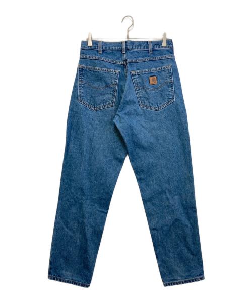 CarHartt（カーハート）CarHartt (カーハート) RELAXED-FIT TAPERED-LEG DENIM PANTS インディゴ サイズ:32/30の古着・服飾アイテム
