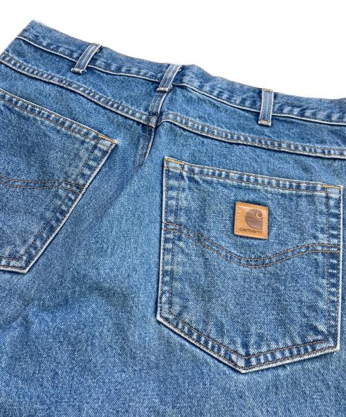 CarHartt（カーハート）CarHartt (カーハート) RELAXED-FIT TAPERED-LEG DENIM PANTS インディゴ サイズ:32/30の古着・服飾アイテム