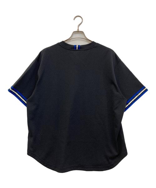 POLO SPORT（ポロスポーツ）POLO SPORT (ポロスポーツ) ロゴメッシュゲームシャツ ブラック サイズ:XLの古着・服飾アイテム