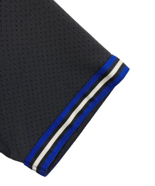 POLO SPORT（ポロスポーツ）POLO SPORT (ポロスポーツ) ロゴメッシュゲームシャツ ブラック サイズ:XLの古着・服飾アイテム