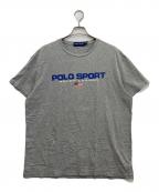 POLO SPORTポロスポーツ）の古着「ロゴTシャツ」｜グレー