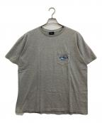POLO SPORTポロスポーツ）の古着「シャークプリントポケットTシャツ」｜グレー