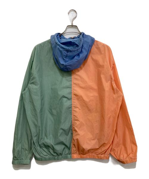 POLO RALPH LAUREN（ポロ・ラルフローレン）POLO RALPH LAUREN (ポロ・ラルフローレン) アノラックパーカー ブルー×グリーン サイズ:Lの古着・服飾アイテム