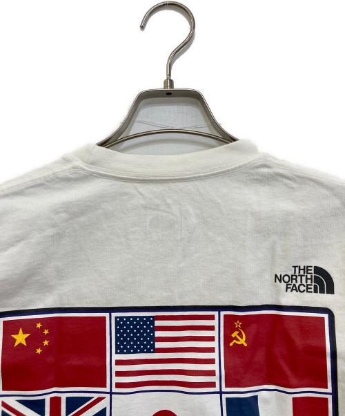 THE NORTH FACE（ザ ノース フェイス）THE NORTH FACE (ザ ノース フェイス) L/S TRANS ANTARCTICA TEE　NT82230 ホワイト サイズ:Lの古着・服飾アイテム