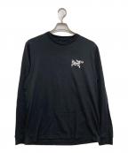 ARC'TERYXアークテリクス）の古着「Kragg SL Cotton Bird Tile LS」｜ブラック