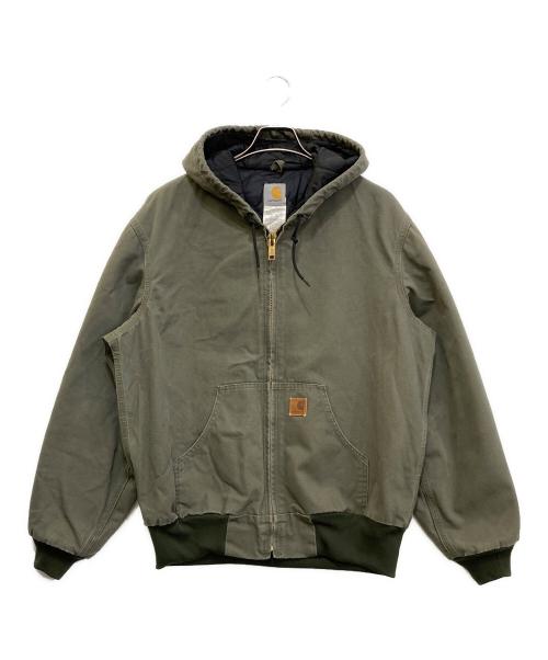 CarHartt（カーハート）CarHartt (カーハート) Active Jacket　J280 カーキ サイズ:Mの古着・服飾アイテム