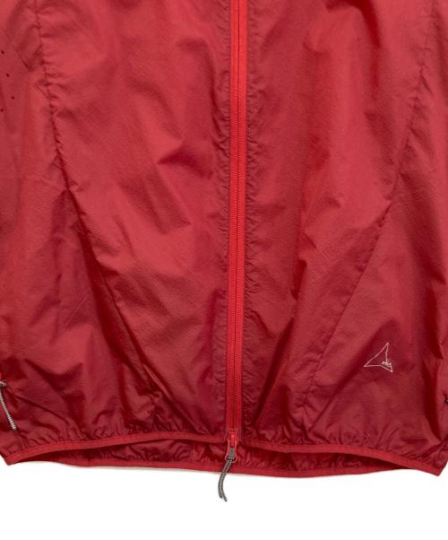 ROA（ロア）ROA (ロア) Hue Packable Wind Jacket レッド サイズ:Mの古着・服飾アイテム