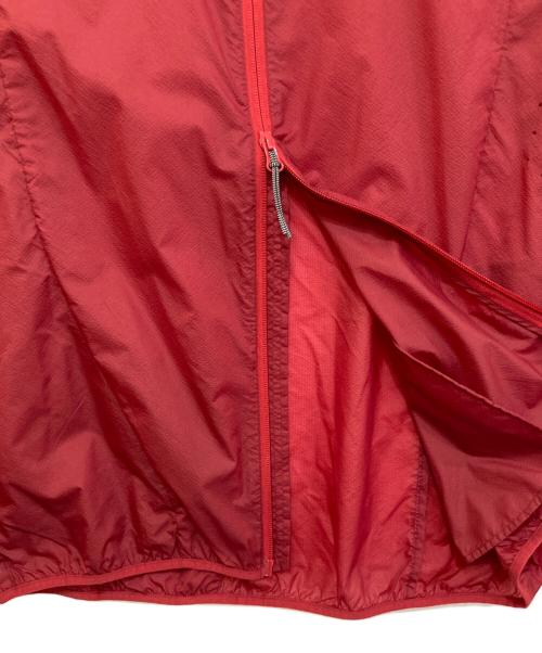 ROA（ロア）ROA (ロア) Hue Packable Wind Jacket レッド サイズ:Mの古着・服飾アイテム
