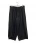 Yohji Yamamoto pour homme（ヨウジヤマモト プールオム）の古着「WOOL GABARDINE BALLON PANTS」｜ブラック