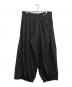 Yohji Yamamoto pour homme (ヨウジヤマモト プールオム) WOOL GABARDINE BALLON PANTS ブラック サイズ:3：60000円