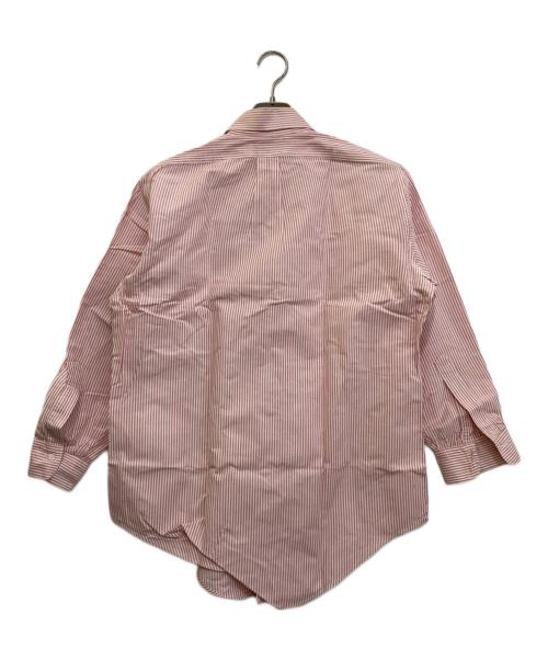 BROOKS BROTHERS（ブルックスブラザーズ）BROOKS BROTHERS (ブルックスブラザーズ) ストライプBDシャツ ホワイト×レッド サイズ:16-1の古着・服飾アイテム