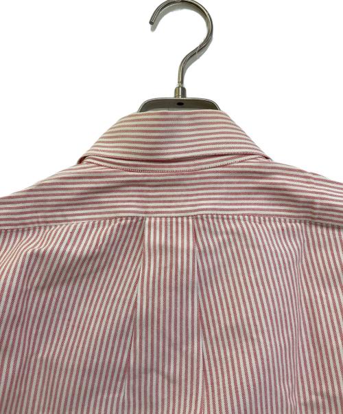 BROOKS BROTHERS（ブルックスブラザーズ）BROOKS BROTHERS (ブルックスブラザーズ) ストライプBDシャツ ホワイト×レッド サイズ:16-1の古着・服飾アイテム
