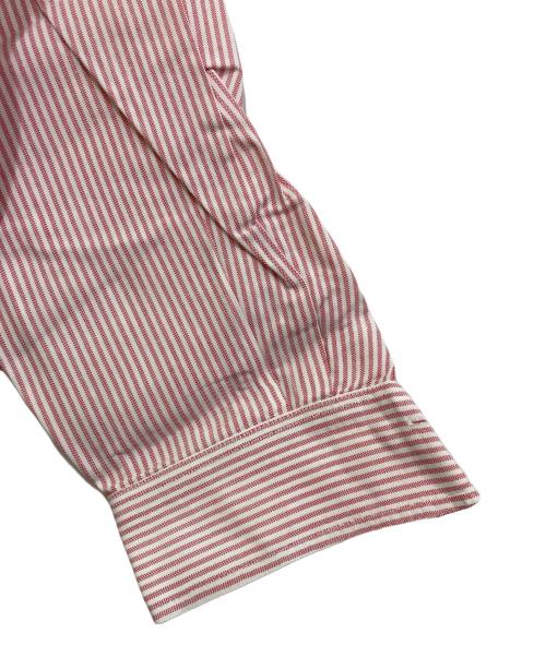 BROOKS BROTHERS（ブルックスブラザーズ）BROOKS BROTHERS (ブルックスブラザーズ) ストライプBDシャツ ホワイト×レッド サイズ:16-1の古着・服飾アイテム