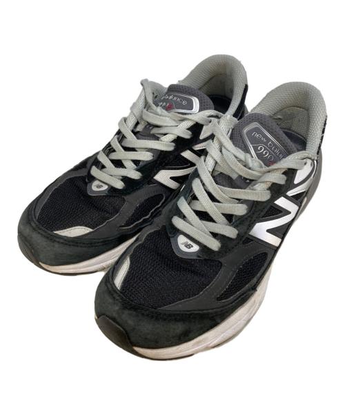 NEW BALANCE（ニューバランス）NEW BALANCE (ニューバランス) ローカットスニーカー　M990BK6 ブラック×グレー サイズ:27の古着・服飾アイテム