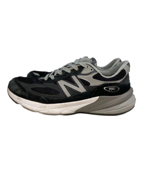 NEW BALANCE（ニューバランス）NEW BALANCE (ニューバランス) ローカットスニーカー　M990BK6 ブラック×グレー サイズ:27の古着・服飾アイテム