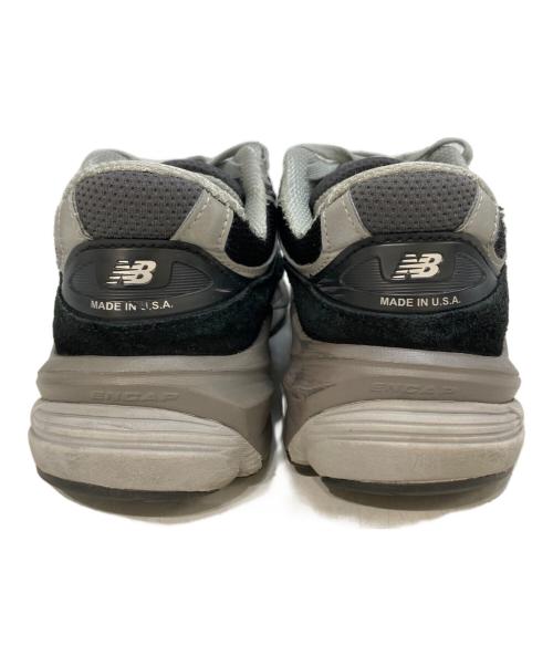 NEW BALANCE（ニューバランス）NEW BALANCE (ニューバランス) ローカットスニーカー　M990BK6 ブラック×グレー サイズ:27の古着・服飾アイテム