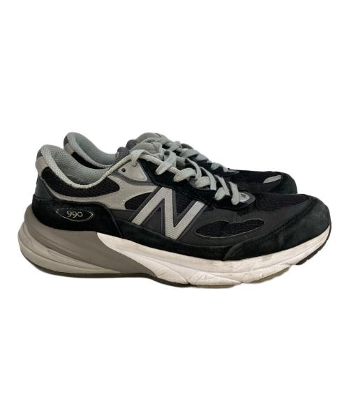 NEW BALANCE（ニューバランス）NEW BALANCE (ニューバランス) ローカットスニーカー　M990BK6 ブラック×グレー サイズ:27の古着・服飾アイテム