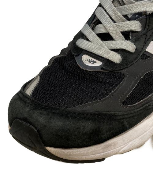 NEW BALANCE（ニューバランス）NEW BALANCE (ニューバランス) ローカットスニーカー　M990BK6 ブラック×グレー サイズ:27の古着・服飾アイテム