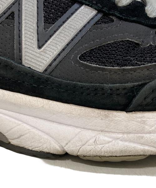 NEW BALANCE（ニューバランス）NEW BALANCE (ニューバランス) ローカットスニーカー　M990BK6 ブラック×グレー サイズ:27の古着・服飾アイテム