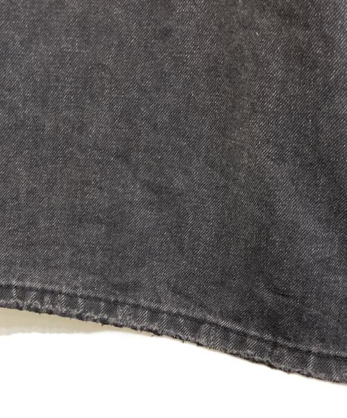 R13（アールサーティン）R13 (アールサーティン) Ellery ワイドジーンズ ブラック サイズ:Mの古着・服飾アイテム