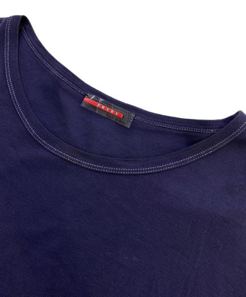 PRADA SPORTS（プラダスポーツ）PRADA SPORTS (プラダスポーツ) ポケットTシャツ ネイビー サイズ:Lの古着・服飾アイテム
