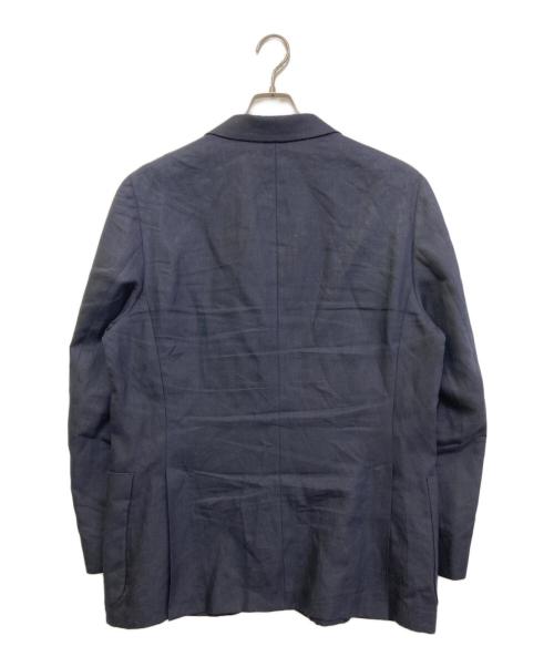 PAUL SMITH（ポールスミス）PAUL SMITH (ポールスミス) リネン2Bジャケット ネイビー サイズ:XL2の古着・服飾アイテム