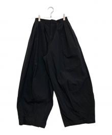 HeRIN.CYE（ヘリンドットサイ）の古着「Many tuck cocoon pants」｜ネイビー