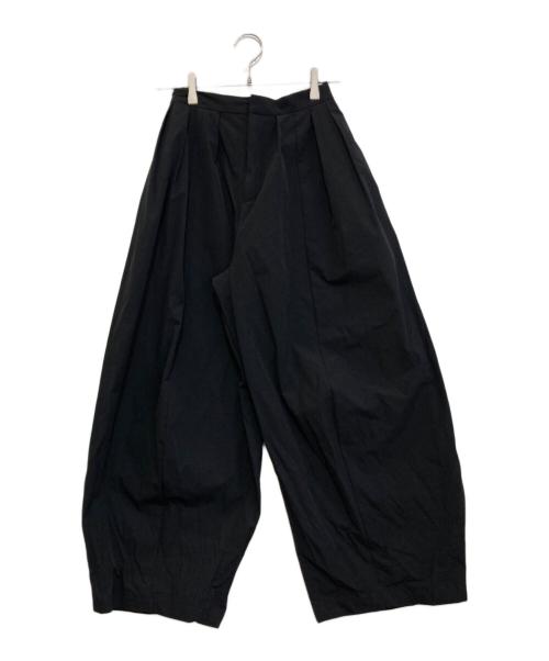 HeRIN.CYE（ヘリンドットサイ）HeRIN.CYE (ヘリンドットサイ) Many tuck cocoon pants ネイビー サイズ:36の古着・服飾アイテム