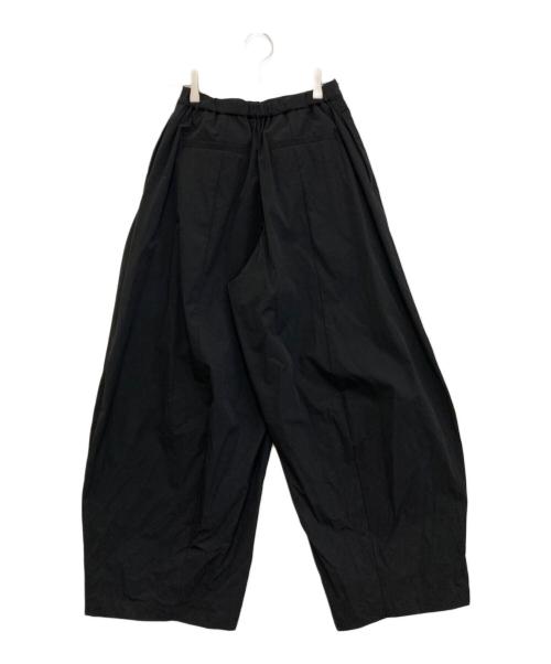 HeRIN.CYE（ヘリンドットサイ）HeRIN.CYE (ヘリンドットサイ) Many tuck cocoon pants ネイビー サイズ:36の古着・服飾アイテム