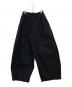 HeRIN.CYE（ヘリンドットサイ）の古着「Many tuck cocoon pants」｜ネイビー