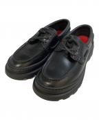 CAMPERカンペール）の古着「brutus boat shoes」｜ブラック
