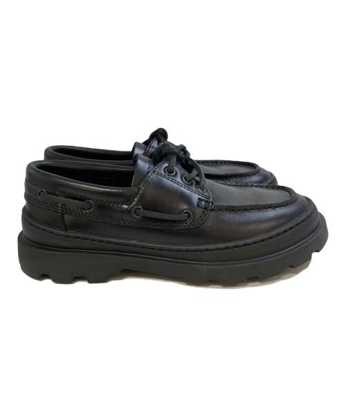 CAMPER（カンペール）CAMPER (カンペール) brutus boat shoes ブラック サイズ:37の古着・服飾アイテム