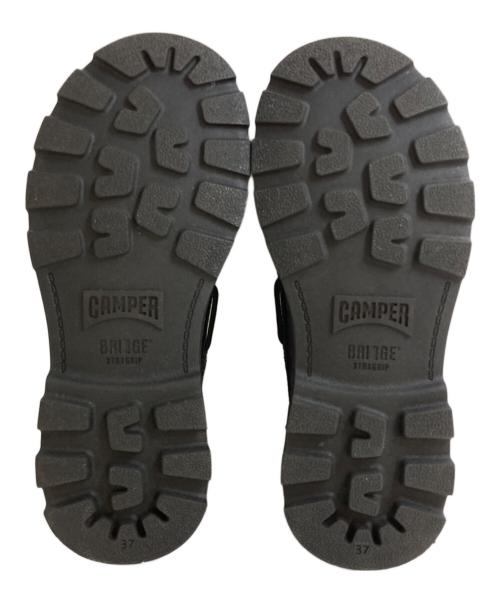 CAMPER（カンペール）CAMPER (カンペール) brutus boat shoes ブラック サイズ:37の古着・服飾アイテム