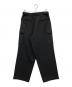 ATON (エイトン) BACK SATIN FIELD CARGO PANTS ブラック サイズ:4：15000円