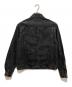 AURALEE (オーラリー) SELVEDGE FADED LIGHT DENIM BLOUSON ブラック サイズ:3：32000円