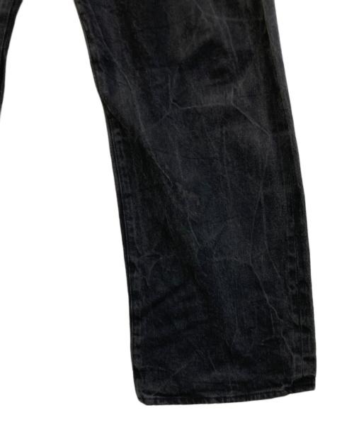 AURALEE（オーラリー）AURALEE (オーラリー) SELVEDGE FADED LIGHT DENIM PANTS ブラック サイズ:3の古着・服飾アイテム